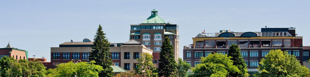 View from lake of Hotel